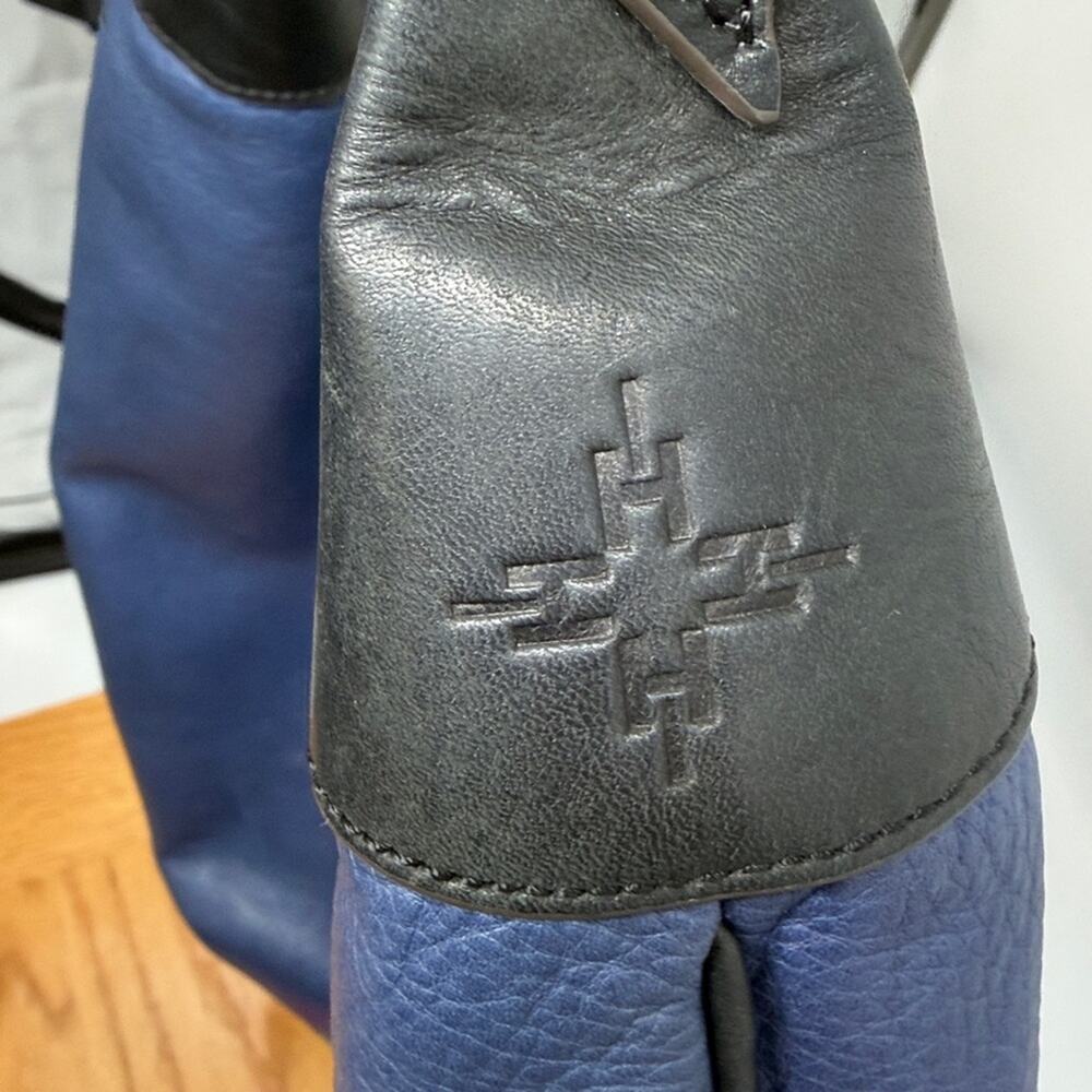 India Hicks Navy Isabella Hobo Bag - Picture 6 of 15